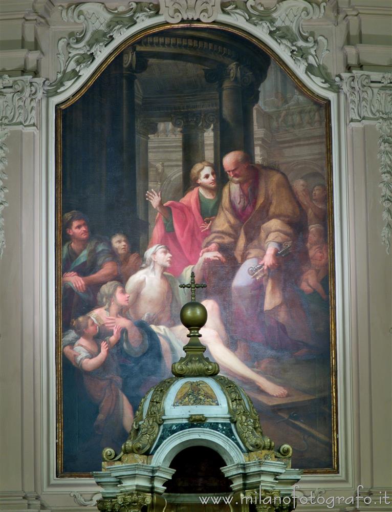 San Giovanni in Marignano (Rimini) - Pala dell'altare maggiore della Chiesa di San Pietro